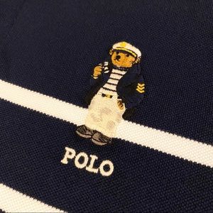 Brand new captain polo bear Ralph Lauren shirt